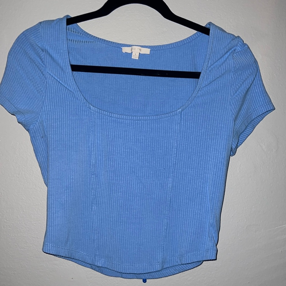 Love Tree Contour Crop Top